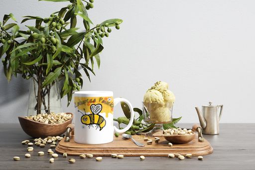 Kubek z nadrukiem ZADUPCZA PASIEKA wz2 - obrazek 2